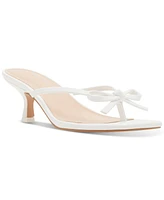 Madden Girl Charlotte Kitten-Heel Bow Dress Sandals