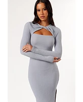 Petal and Pup Women's Laney Long Sleeve Midi Dress