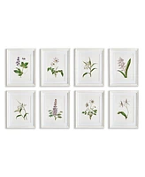 Flowers In Bloom Petite Prints, Set Of 8