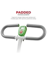 Sunny Health & Fitness Smart Green Upright Row-n-Ride & Squat Assist Machine w Free SunnyFit App via Bluetooth
