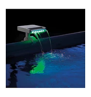 Intex 28090E Above Ground Swimming Pool 3 Colored Led Relaxing Waterfall Cascade