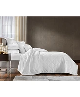 Hotel Collection Dobby Diamond 3-Pc. Coverlet Set, Full/Queen, Exclusively at Macy's