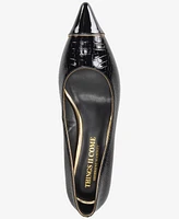Things Ii Come Women's Jacey Luxurious Pointed-Toe Kitten Heel Pumps