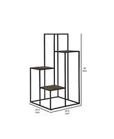 Slickblue 4-Tier Design Display Shelf – Stylish and Functional Storage for Living Room, Office, or Bedroom