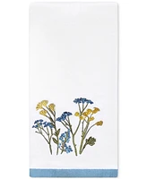 Lenox Wildflowers Printed & Embroidered Kitchen Towels, Set of 2