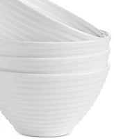 Arch Studio Opal Glass Spiral Cereal Bowls, Set of 4, Exclusively at Macy's