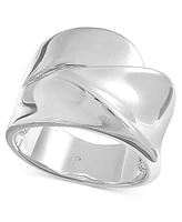 I.n.c. International Concepts Silver-Tone Sculptural Molded Ring, Exclusively at Macy's