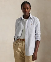 Polo Ralph Lauren Women's Stretch Slim Fit Striped Oxford Shirt
