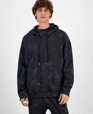 Hugo by Boss Men's Loose-Fit Pullover Hoodie