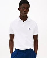 Tommy Hilfiger Men's Short Sleeve Monogram Logo Polo Shirt