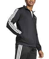 adidas Men's 3 Stripes Tricot Regular Track Top