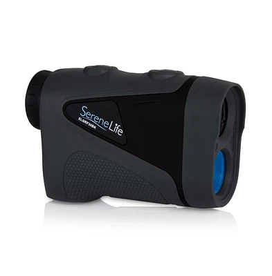 SereneLife Golf Laser Range Finder Monocular with Pin-Seeking Mode, Black