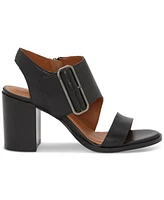 Lucky Brand Women's Darnah Cutout Block-Heel City Sandals