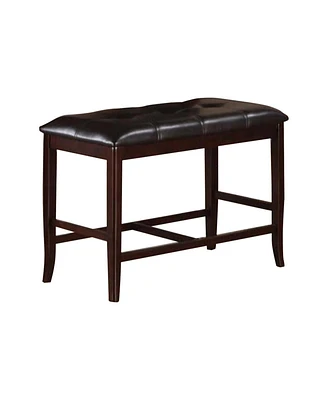 Slickblue High Bench with Tufted Upholstery for Stylish and Comfortable Seating