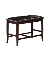 Slickblue High Bench with Tufted Upholstery for Stylish and Comfortable Seating