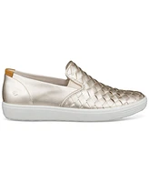 Ecco Women's Soft 7 Woven Slip-On Sneakers