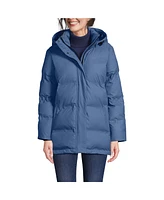 Lands' End Women's Petite Squall Insulated Slicker Puffer Jacket