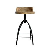Slickblue Industrial Style Counter Height Stool – Modern and Durable Seating for Kitchen & Bar
