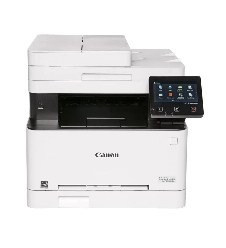 Canon Color imageCLASS MF654Cdw 3 In 1 Wireless White and Black Laser Printer