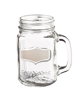 Jay Imports Yorkshire Element Mason Jars, Set of 4