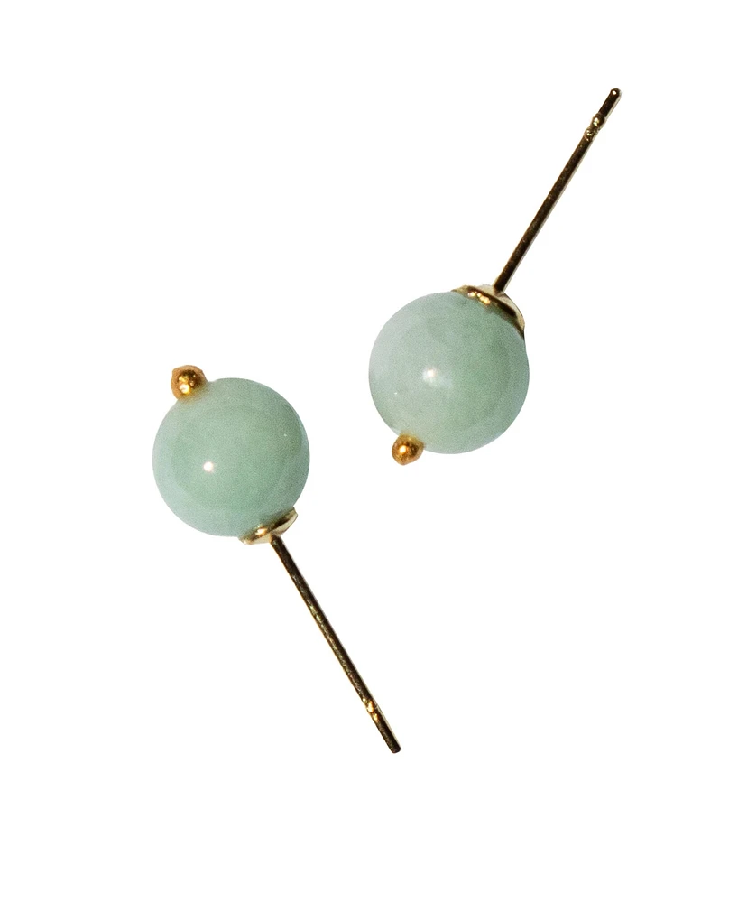 seree Mira — Jadeite sphere studs