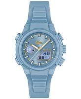 Lacoste Women's LC33 Light Blue Silicone Strap Watch, 40mm