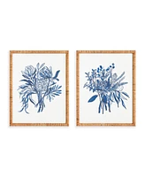 Napa Home & Garden Banksia Bouquet Prints, Set Of 2