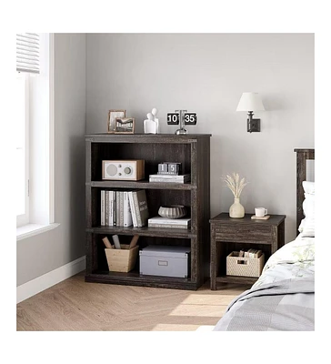 gaomon Farmhouse Book Shelf with Storage