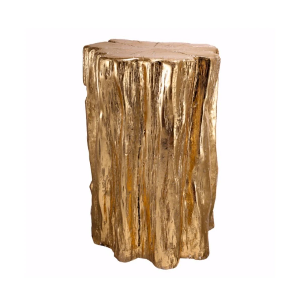 Slickblue Tree Trunk Stool for Rustic Home Decor and Unique Seating Option