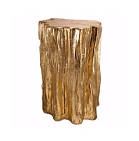 Slickblue Tree Trunk Stool for Rustic Home Decor and Unique Seating Option