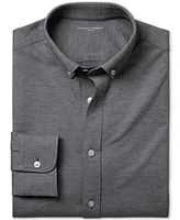 Charles Tyrwhitt Men's Four-Way Stretch Jersey Button Down Shirt