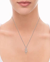 Diamond Pendant Necklace (1/2 ct. t.w.) in 14k White Gold