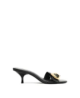 Schutz Women's Olga Kitten Heel Sandals