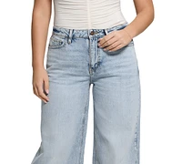 Guess Women's Bellflower Wide-Leg Jeans