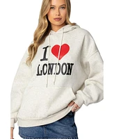 Edikted Women's London Lover Oversized Hoodie