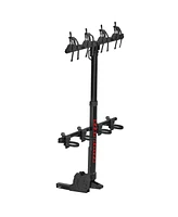 Yakima HangOver 4 Adjustable Vertical Steel Mountain Bike Hitch Rack for 4 Bikes