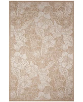 Liora Manne' Carmel Botanical 3'3"x4'11" Area Rug