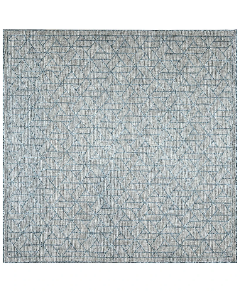 Liora Manne' Carmel Pyramid 7'10"x7'10" Square Area Rug