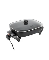 MegaChef 14.96" Electric Fry Pan with Non-Stick Coating