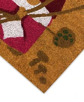 Liora Manne' Natura Welcome Gnome 1'6"x2'6" Area Rug