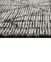 Liora Manne' Carmel Pyramid 1'11"x4'11" Runner Area Rug