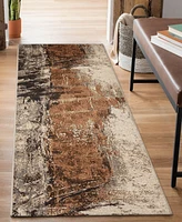 Liora Manne' Marina Moderne 1'11"x7'6" Runner Area Rug