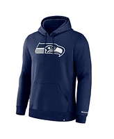 Fanatics Men's Navy Seattle Seahawks Legacy Fleece Pullover Hoodie