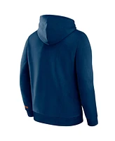 Fanatics Men's Navy Chicago Bears Legacy Fleece Pullover Hoodie