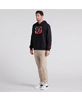 Fanatics Men's Black Cincinnati Bengals Legacy Fleece Pullover Hoodie