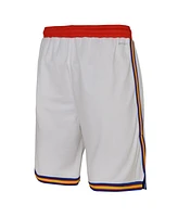 Nike Big Boys and Girls White Golden State Warriors 2024/25 City Edition Swingman Performance Shorts