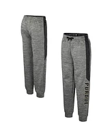 Colosseum Big Boys and Girls Heather Gray Purdue Boilermakers Fleece Pants