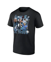 Fanatics Men's Amon-Ra St. Brown Black Detroit Lions Notorious Player Graphic T-Shirt