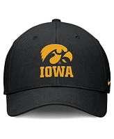 Nike Men's Black Iowa Hawkeyes Campus Club Adjustable Hat