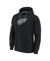 Fanatics Men's Black Detroit Red Wings Elements Pace Pullover Hoodie